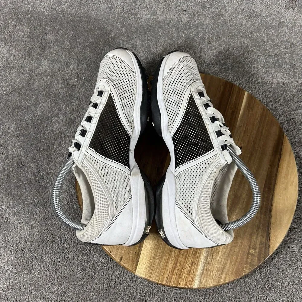 Nike Air Channel Tac Tongue-Less 335942-101 Women's Size 9 White Golf Shoes Used
